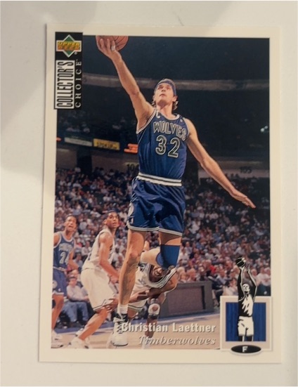 1994-95 Upper Deck Collector's Choice #66 Christian Laettner — front