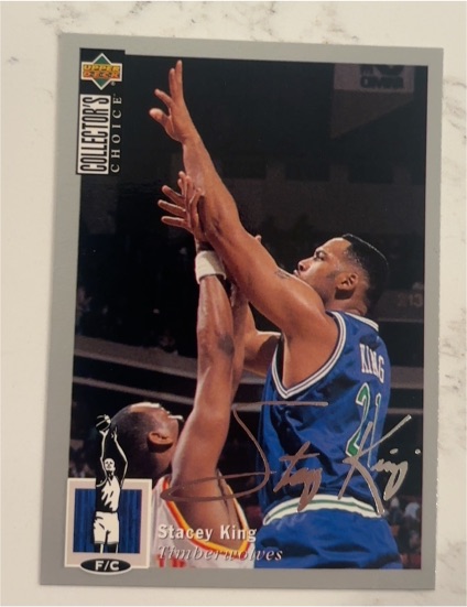 1994-95 Upper Deck Collector's Choice #28 Stacey King — front