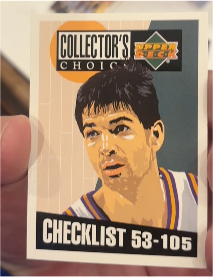 1994-95 Upper Deck Collector's Choice #208 John Stockton — front