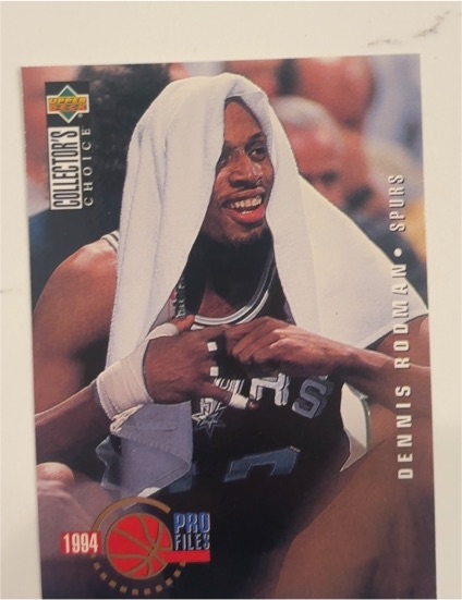 1994-95 Upper Deck Collector's Choice #202 Dennis Rodman — front