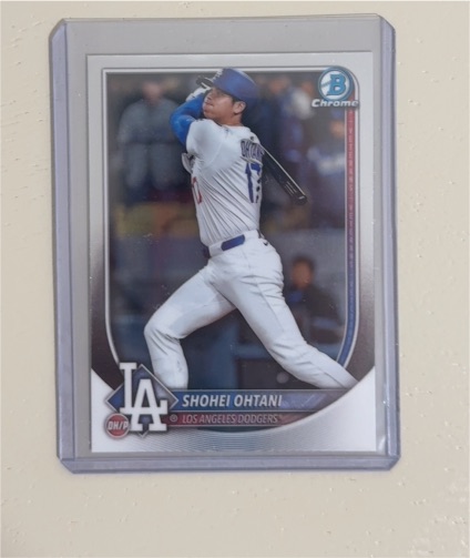 2025 Bowman Chrome #17 Shohei Ohtani — front