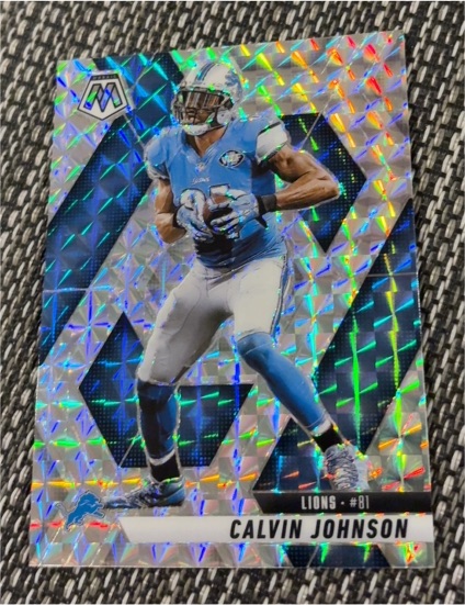 2025 Panini Mosaic #90 Calvin Johnson — front