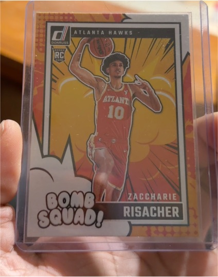 2024-25 Panini Donruss #11 Zaccharie Risacher — front