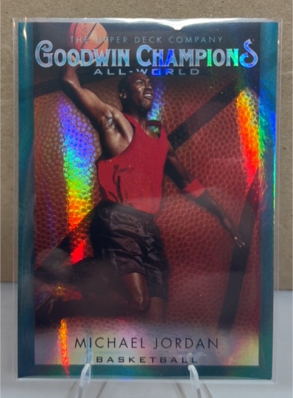 2021 Upper Deck Goodwin Champions #GB-1 Michael Jordan All-World Silver — front
