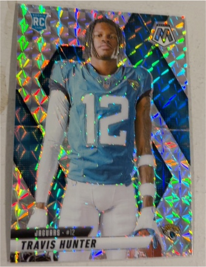 2025 Panini Mosaic #279 Travis Hunter — front