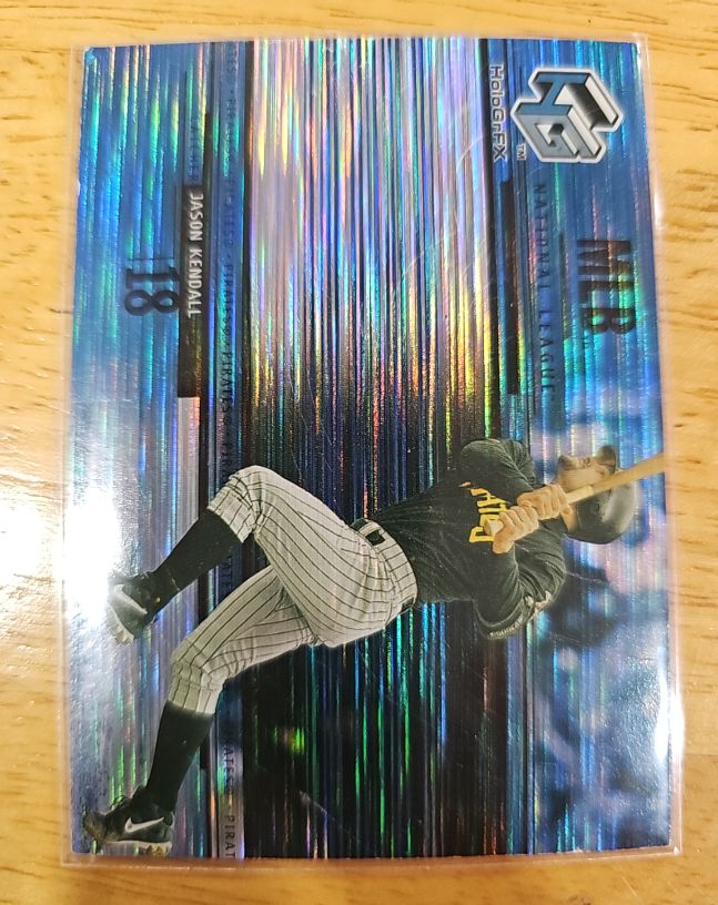 2000 Upper Deck HoloGrFX #18 Jason Kendall — front