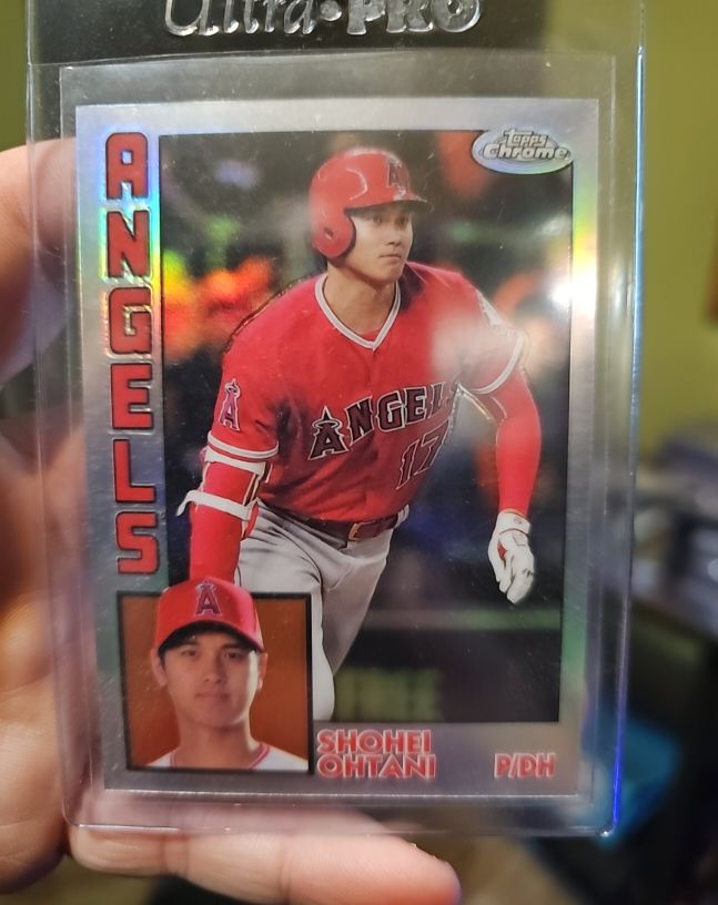 2019 Topps Chrome #84TC-25 Shohei Ohtani — front