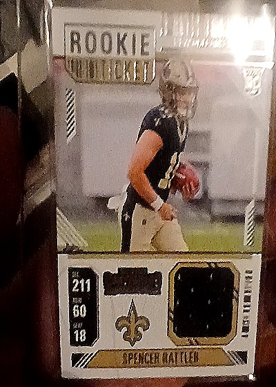2024 Panini Contenders Rookie Ticket Swatches Spencer Rattler — front