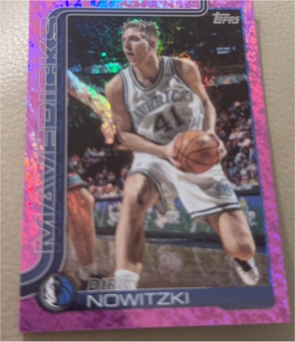 2025-26 Topps Basketball #252 Dirk Nowitzki — front
