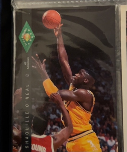 1992 Classic Four Sport #318 Shaquille O'Neal — front