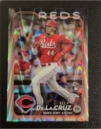 2024 Topps Chrome Update #USC150 Elly De La Cruz — front
