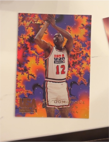 1994 Flair USA Basketball #112 Dominique Wilkins Dreamscapes — front