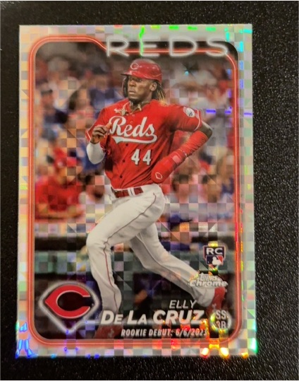 2024 Topps Update Series #US350 Elly De La Cruz — front