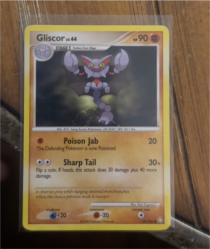 2009 Pokémon Legends Awakened #55 Gliscor — front