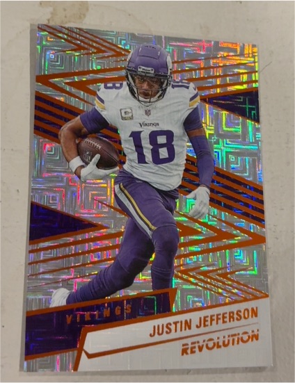 2025 Panini Revolution #50 Justin Jefferson — front