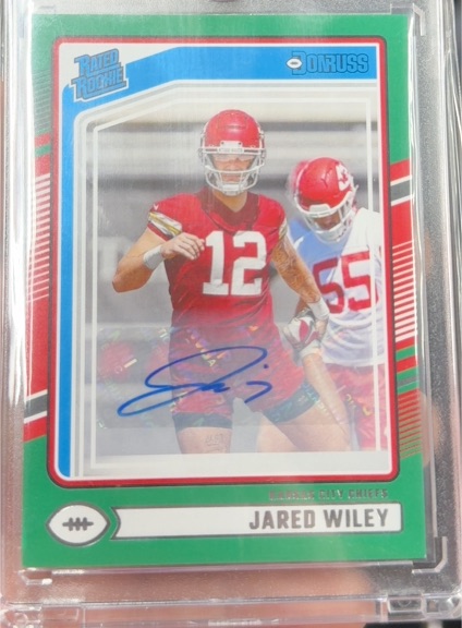 2024 Panini Donruss #387 Jared Wiley — front