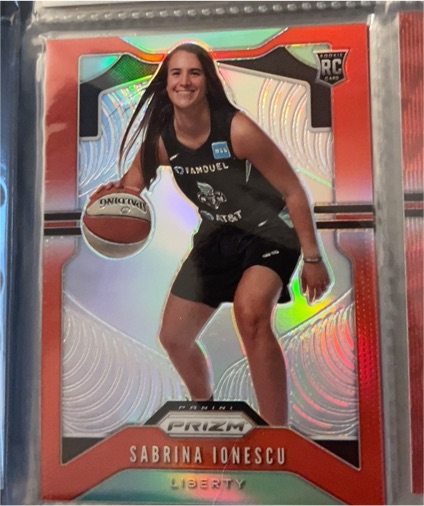 2020 Panini Prizm WNBA #89 Sabrina Ionescu — front