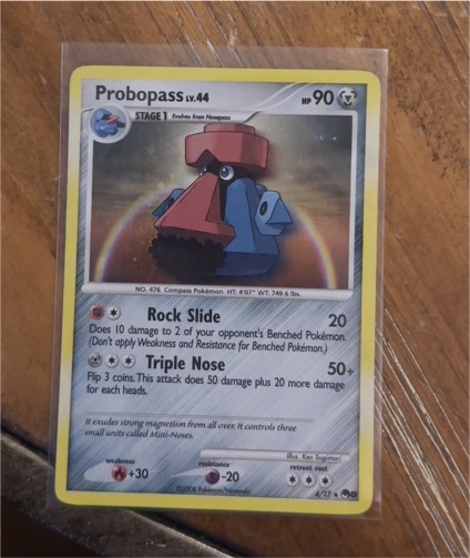 2008 Pokémon POP Series 8 #4 Probopass — front