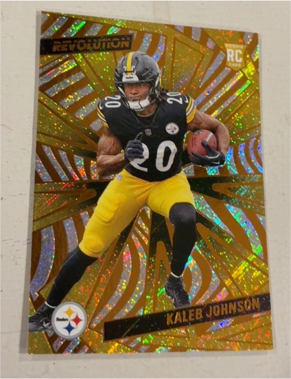 2025 Panini Revolution #223 Kaleb Johnson — front