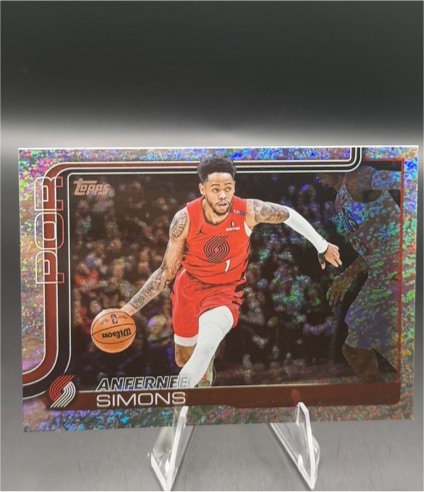 2025-26 Topps #123 Anfernee Simons — front