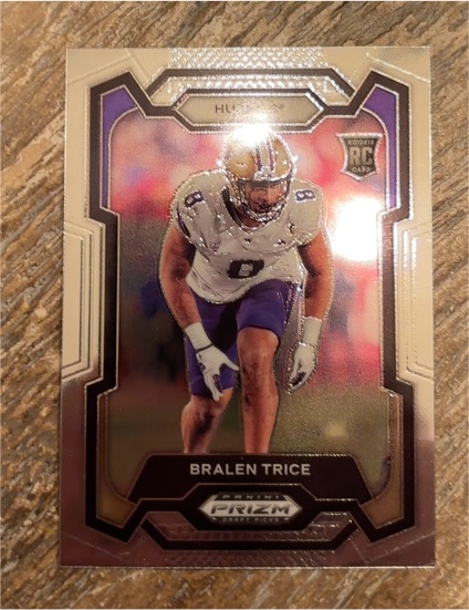 2024 Panini Prizm Draft Picks #123 Bralen Trice — front