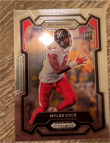 2024 Panini Prizm Draft Picks #165 Myles Cole — front