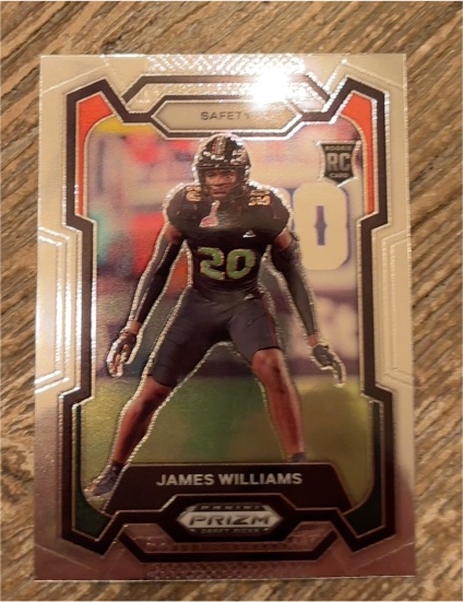 2024 Panini Prizm Draft Picks #181 James Williams — front