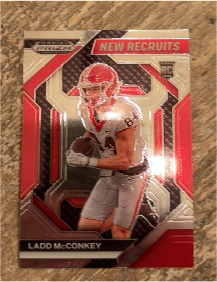 2024 Panini Prizm Draft Picks New Recruits #NR-LMY Ladd McConkey — front