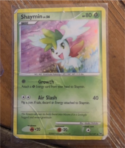2009 Pokémon Platinum #15 Shaymin — front