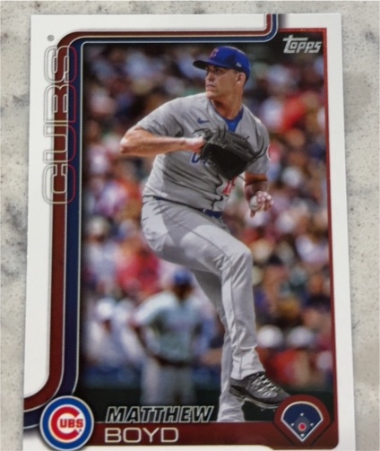 2025 Topps Series 2 #562 Matthew Boyd — front