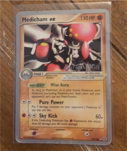 2005 Pokémon 95 Medicham ex — front