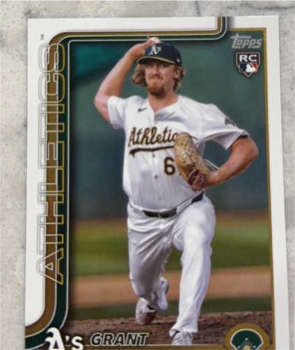 2025 Topps #634 Grant Holman — front
