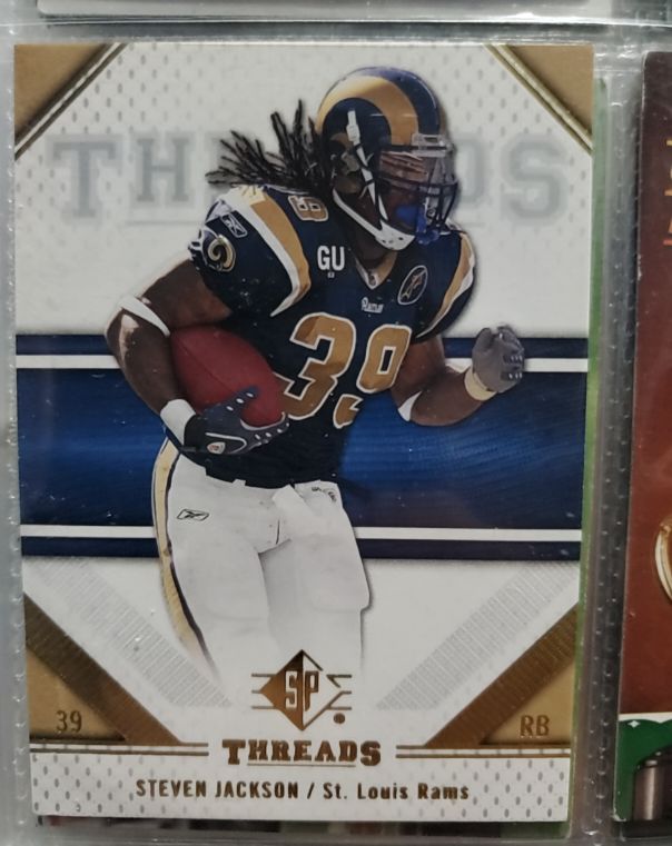 2009 Upper Deck SP Threads #39 Steven Jackson — front