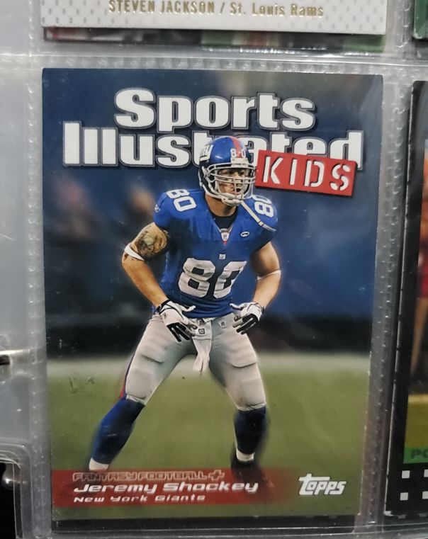 2006 Topps Total Sports Illustrated for Kids #SI24 Jeremy Shockey — front