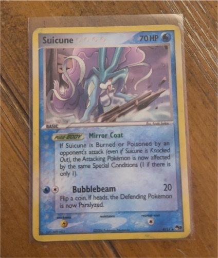 2006 Pokémon POP Series 2 #4 Suicune — front