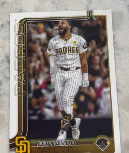 2025 Topps #600 Fernando Tatís Jr. — front
