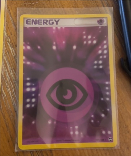 2007 Pokémon EX Power Keepers #107 Psychic Energy — front