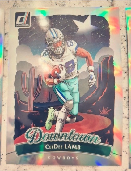 2025 Panini Donruss #9 CeeDee Lamb Downtown — front