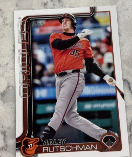 2025 Topps Series 2 #650 Adley Rutschman — front