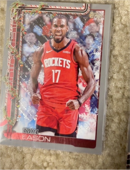 2025-26 Topps Holiday #H144 Tari Eason — front