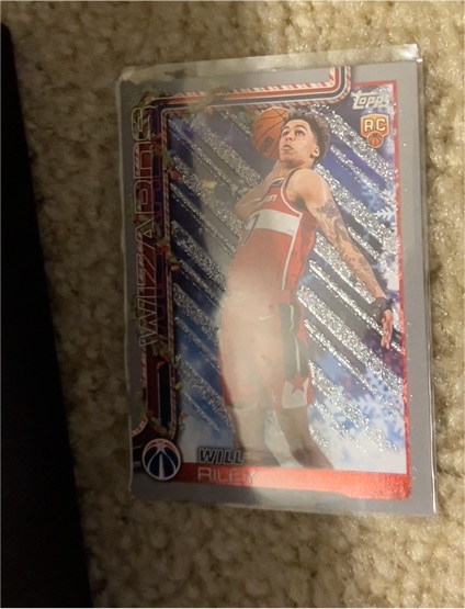 2025 Topps #221 Will Riley — front