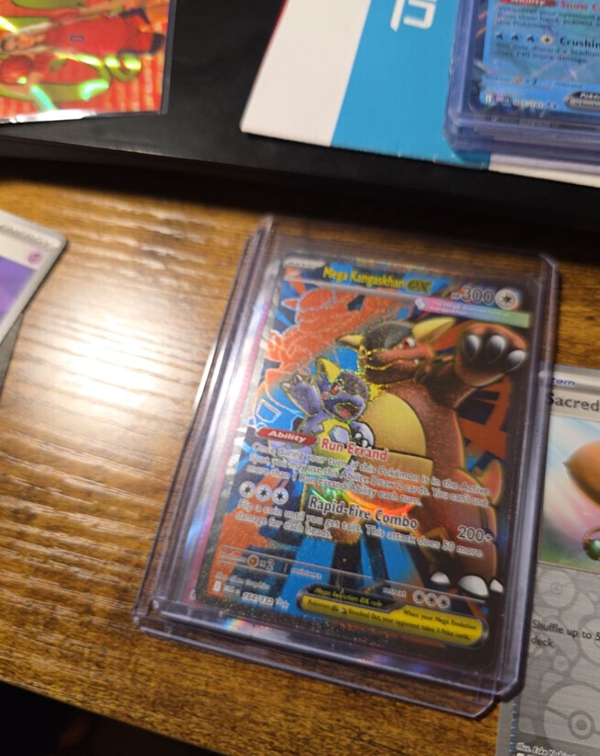 2024 Pokémon TCG Mega Kangaskhan EX #164/132 — front