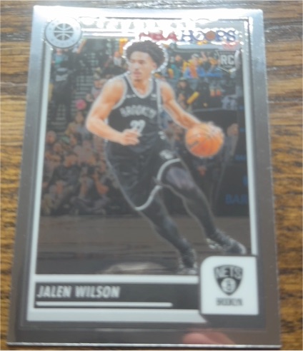 2023-24 Panini NBA Hoops Premium Stock #215 Jalen Wilson — front