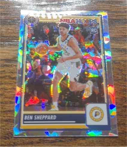 2023-24 Panini NBA Hoops Premium Stock #219 Ben Sheppard — front