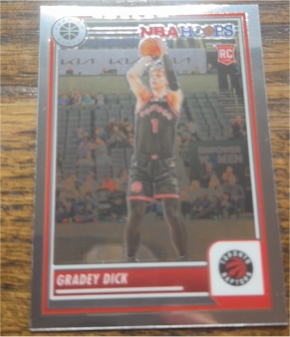 2023-24 Panini NBA Hoops Premium Stock #251 Gradey Dick — front