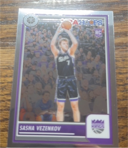 2023-24 Panini NBA Hoops Premium Stock #157 Sasha Vezenkov — front