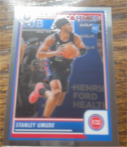2023-24 Panini NBA Hoops Premium Stock #69 Stanley Umude — front