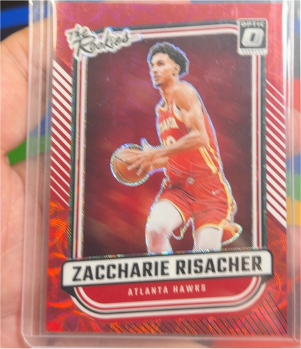 2024 Panini Donruss Optic The Rookies #1 Zaccharie Risacher — front