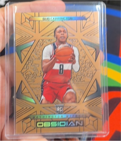 2024-25 Panini Obsidian #RC Bub Carrington — front