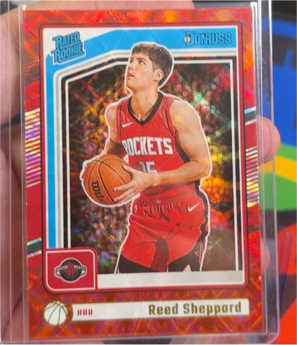 2024-25 Panini Donruss #202 Reed Sheppard — front